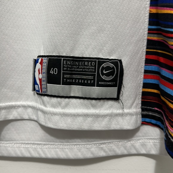 #11 Kyrie Irving New York Nets jersey 2019-2020 season - Picture 3 of 7